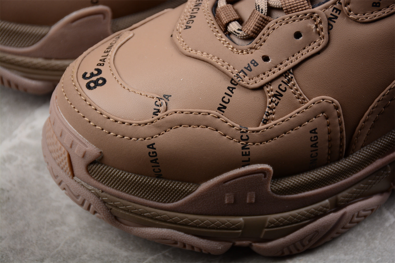 Balenciaga Triple S – Brown - Best Reps Website 2025