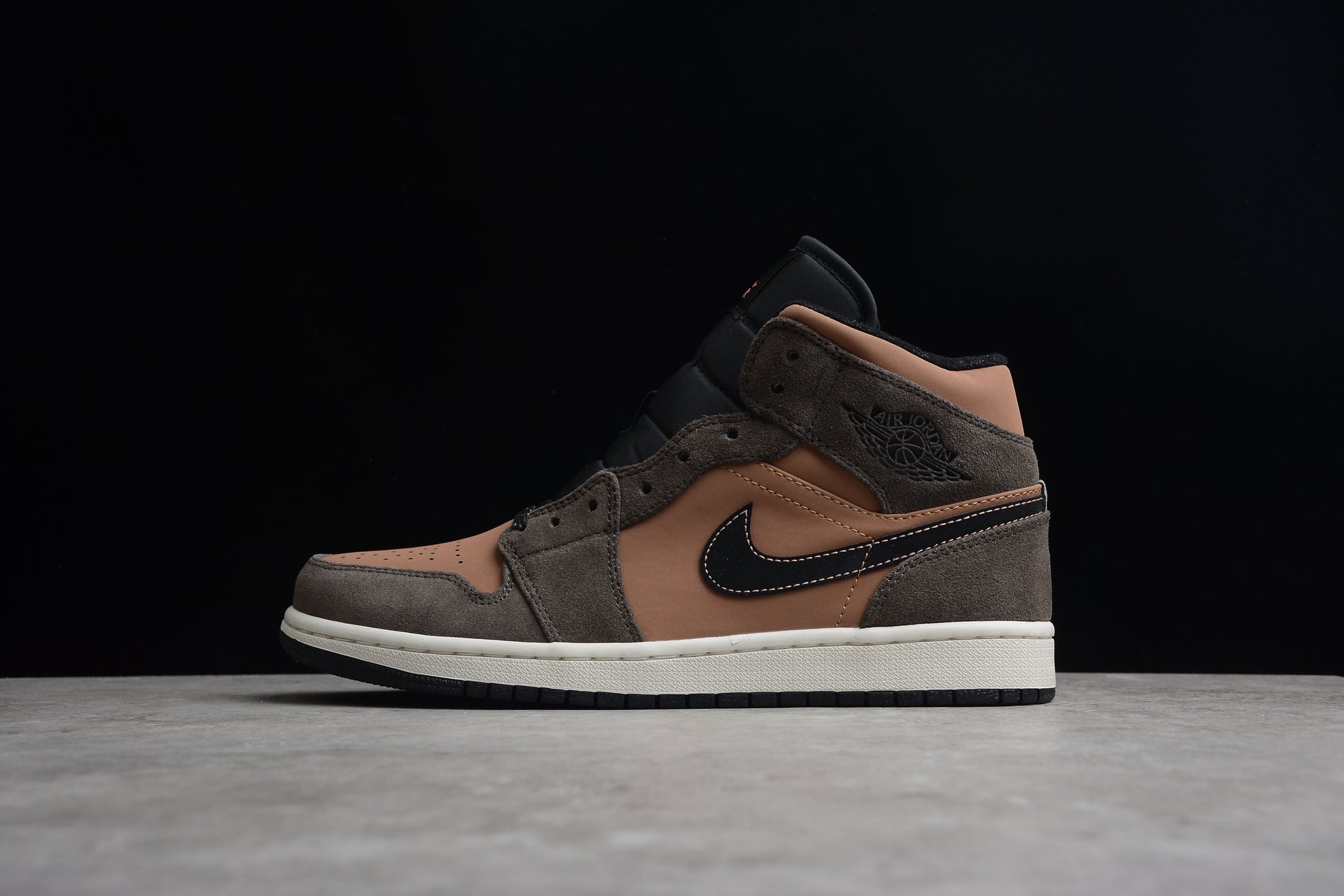 Nike Air Jordan 1 Mid SE "Dark Chocolate Mocha" - Best Reps Website 2025