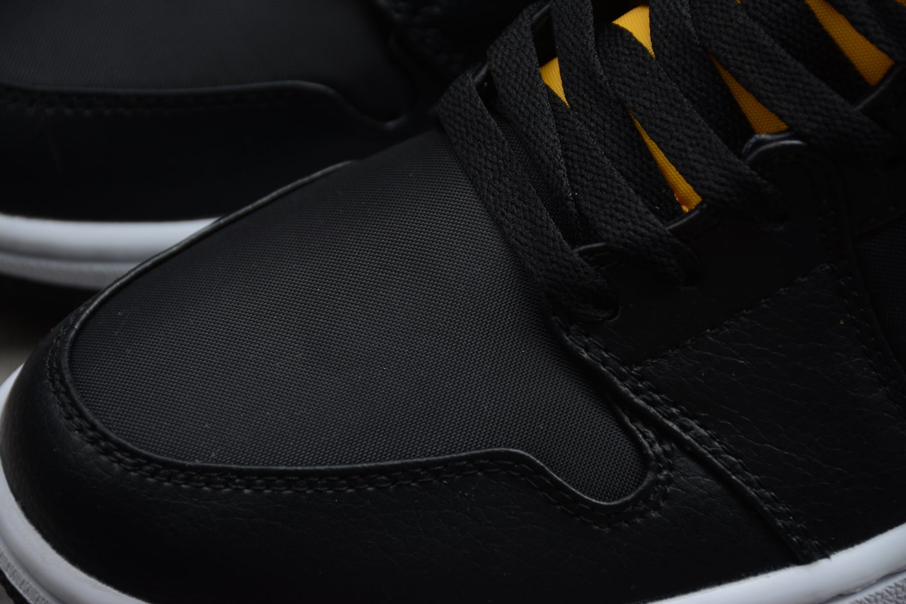 Nike Air Jordan 1 Mid "Black Metallic Gold White" - Best Reps Website 2025