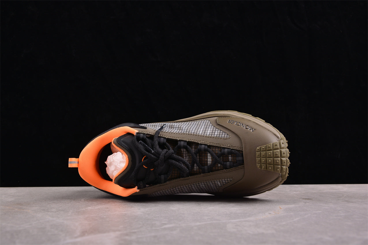 Moncler Trailgrip Lite 2 Low in Olive/Orange - Best Reps Website 2025