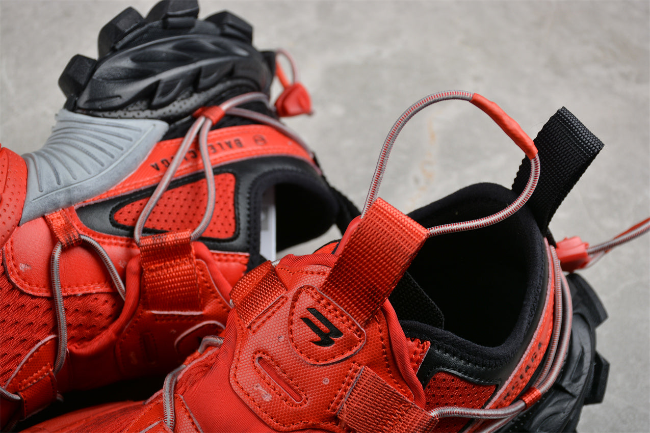 Balenciaga Hike Sneaker in Red/Black - Best Reps Website 2025