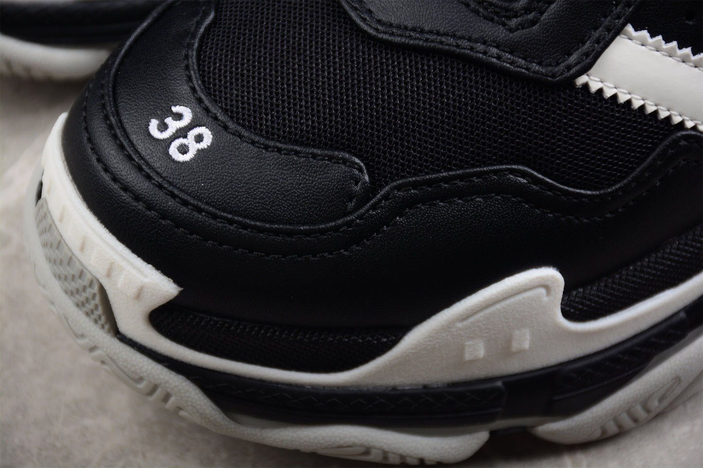 Balenciaga x Adidas Triple S – Black - Best Reps Website 2025