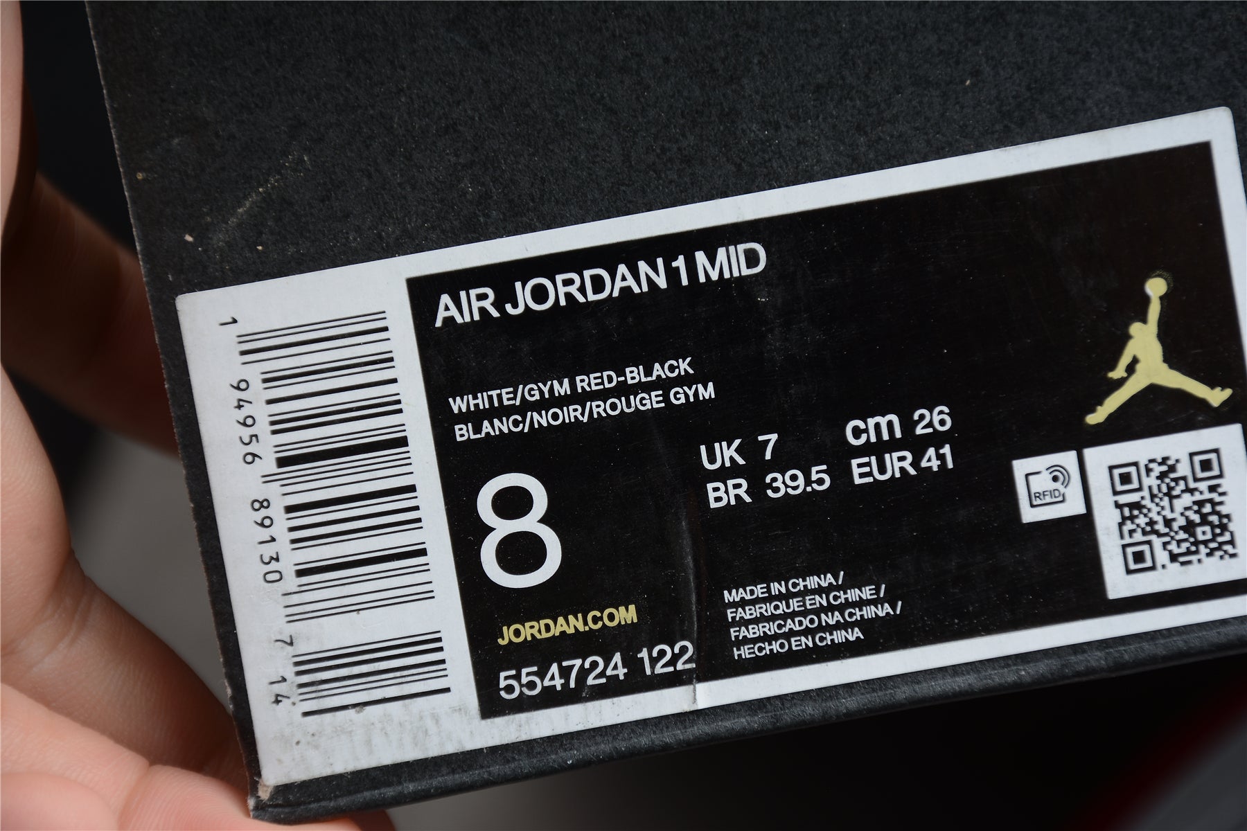 Air Jordan 1 Mid "Gym Red Black White" Chicago Bulls - Best Reps Website 2025