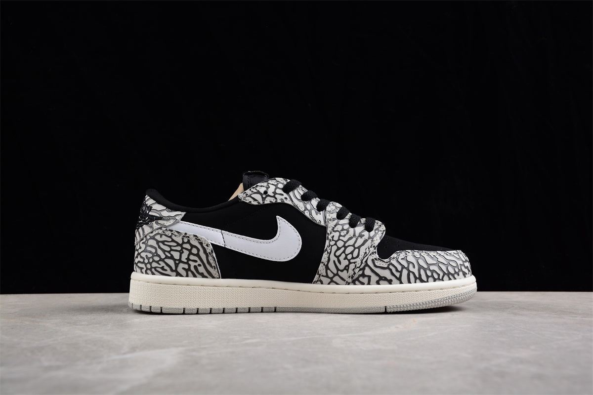 Air Jordan 1 Low OG "Black Cement" - Best Reps Website 2025