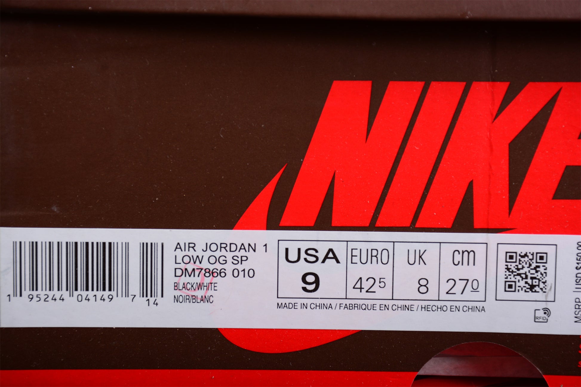Travis Scott x Air Jordan 1 Low "Reverse Mocha"