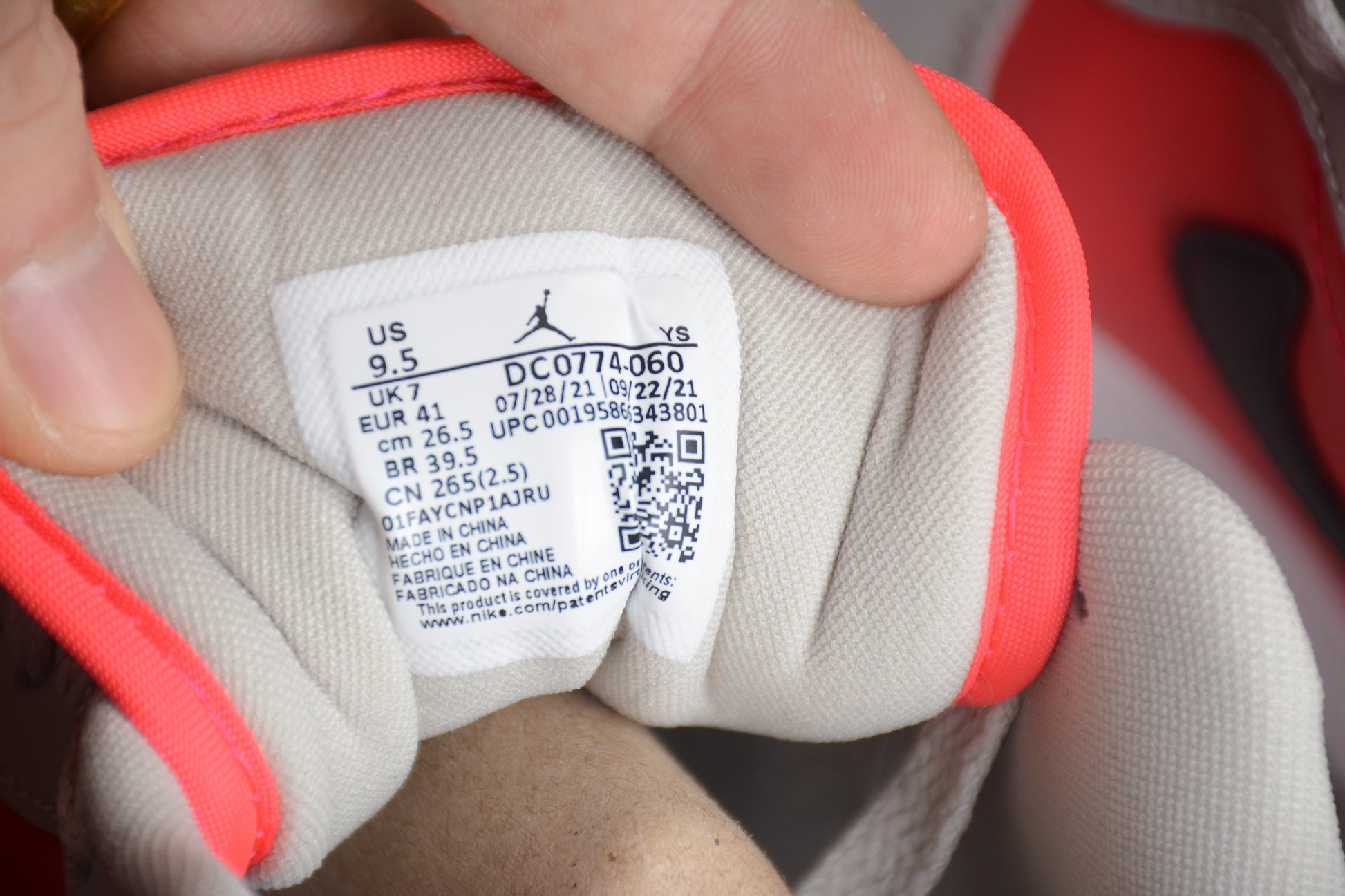 Nike Air Jordan 1 Retro Low ‘Light Iron Ore/Siren Red’