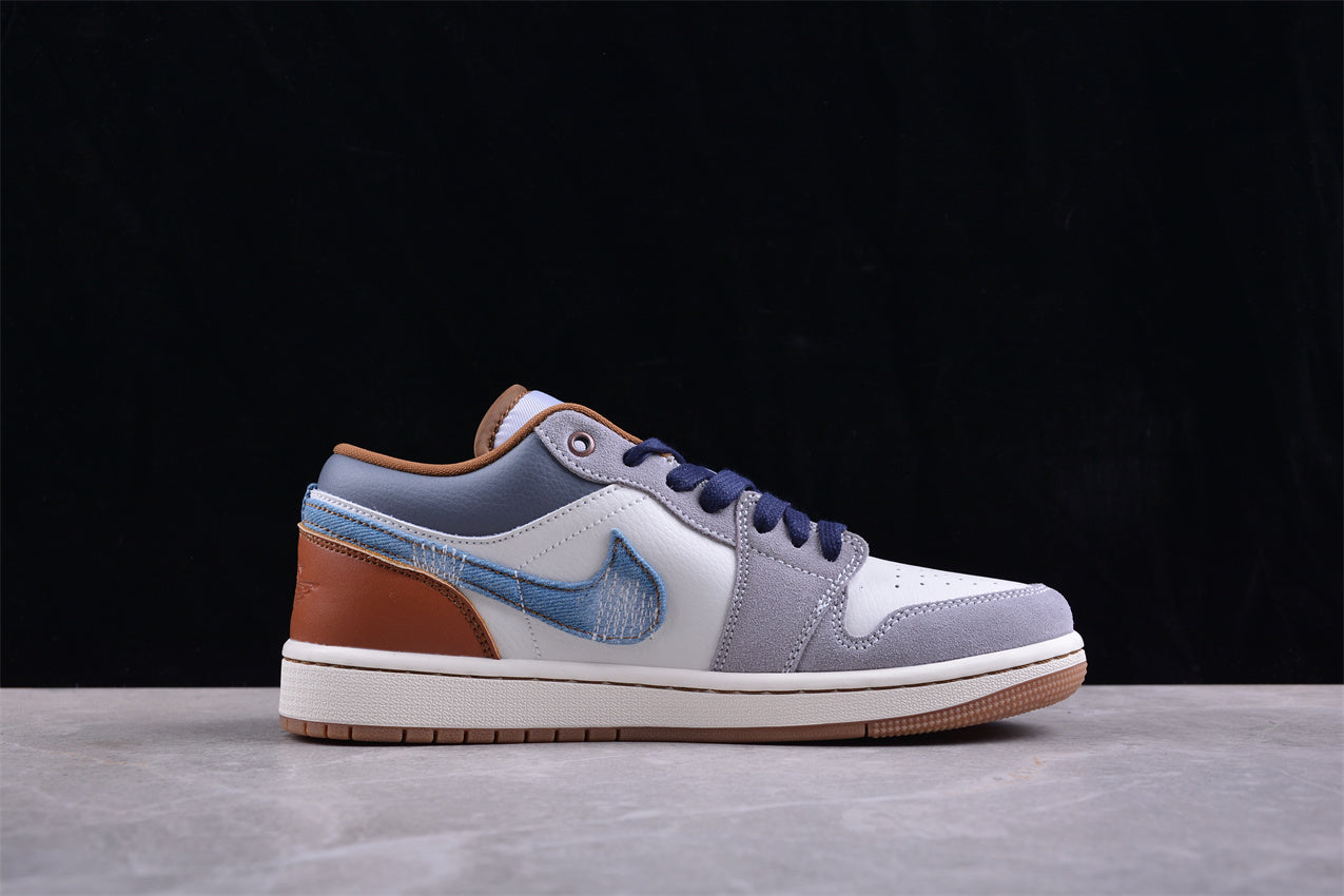 Air Jordan 1 Low SE "Phantom Repaired Denim"