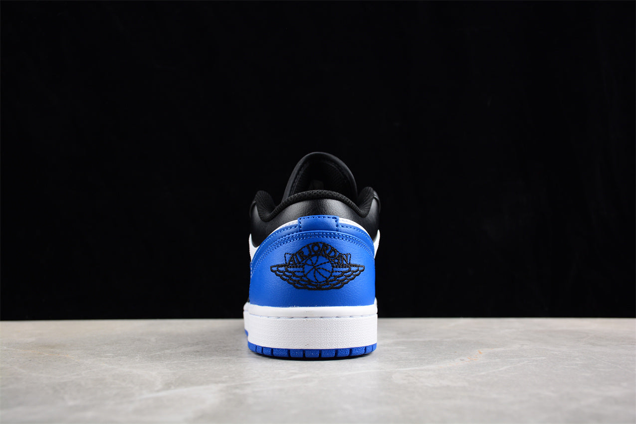 Nike Air Jordan 1 Low "White Royal Toe" Blue Black