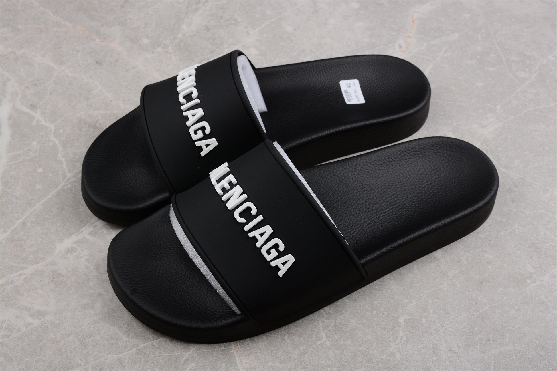 Balenciaga Pool Slide Grey/Black - Best Reps Website 2025