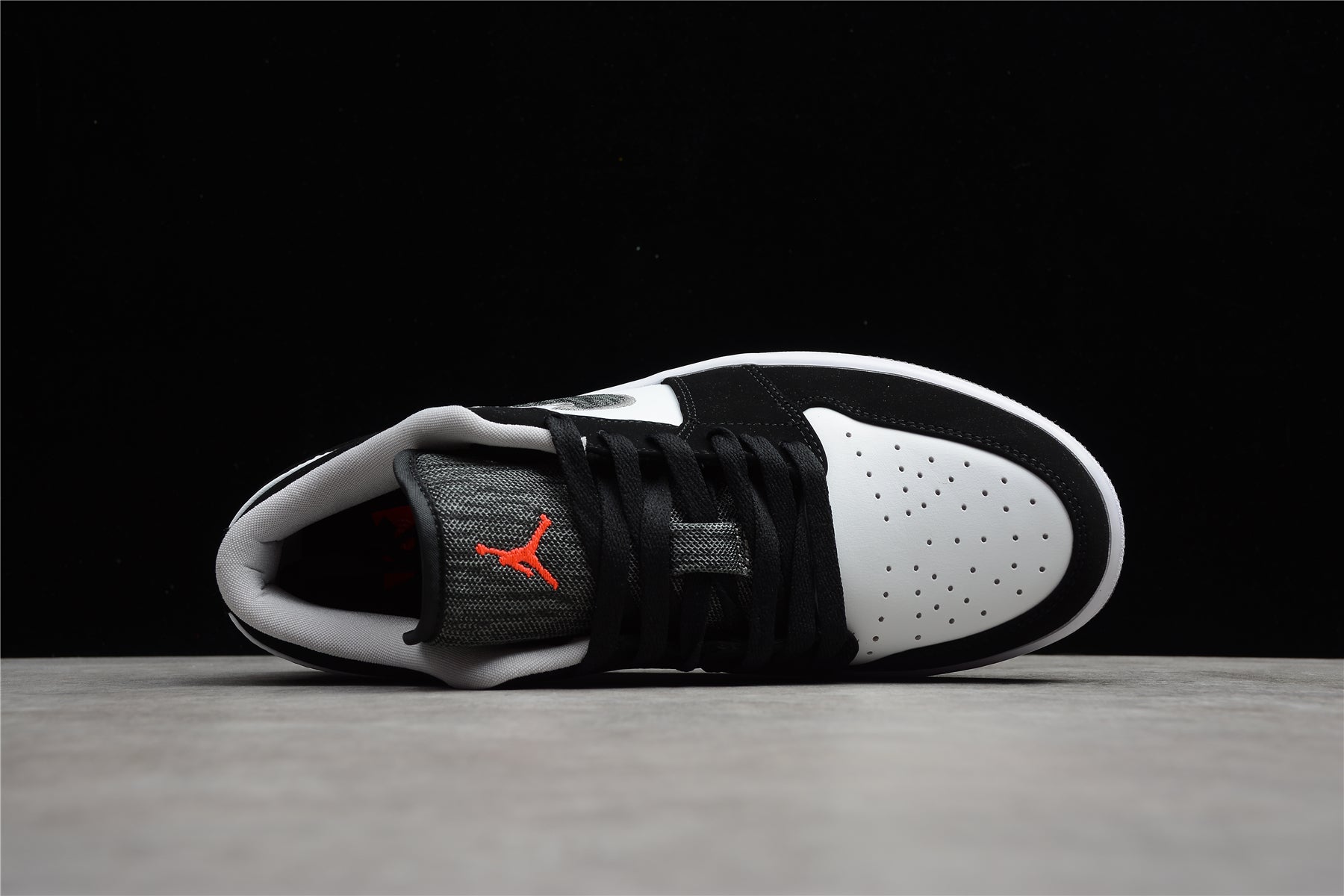 Air Jordan 1 Low "Black White Wolf Grey" 553558-029 - Best Reps Website 2025