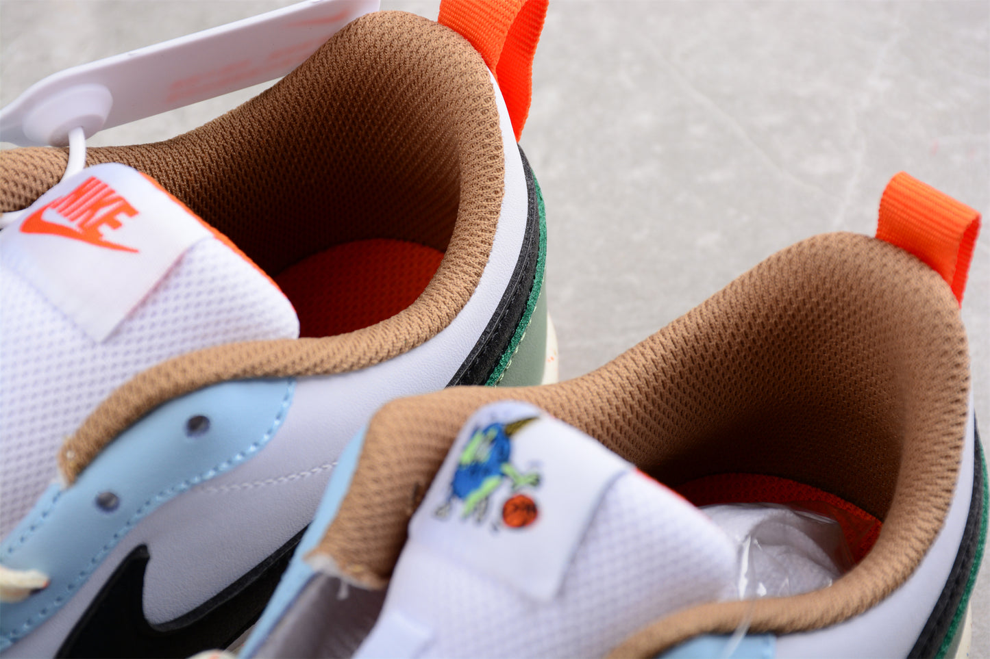 Nike Court Borough Low 2 GS "White Alabaster Speckled"