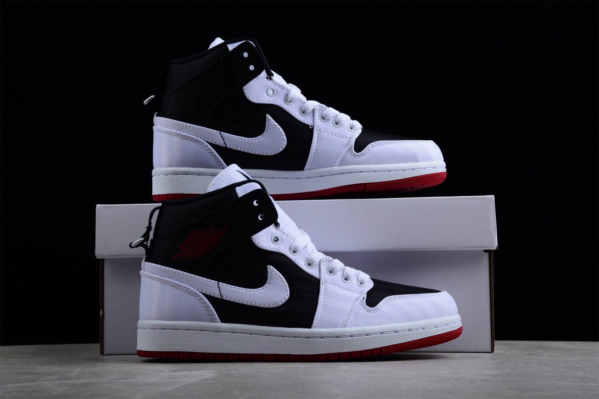 Air Jordan 1 Mid SE "Utility Black White Gym Red" - Best Reps Website 2025