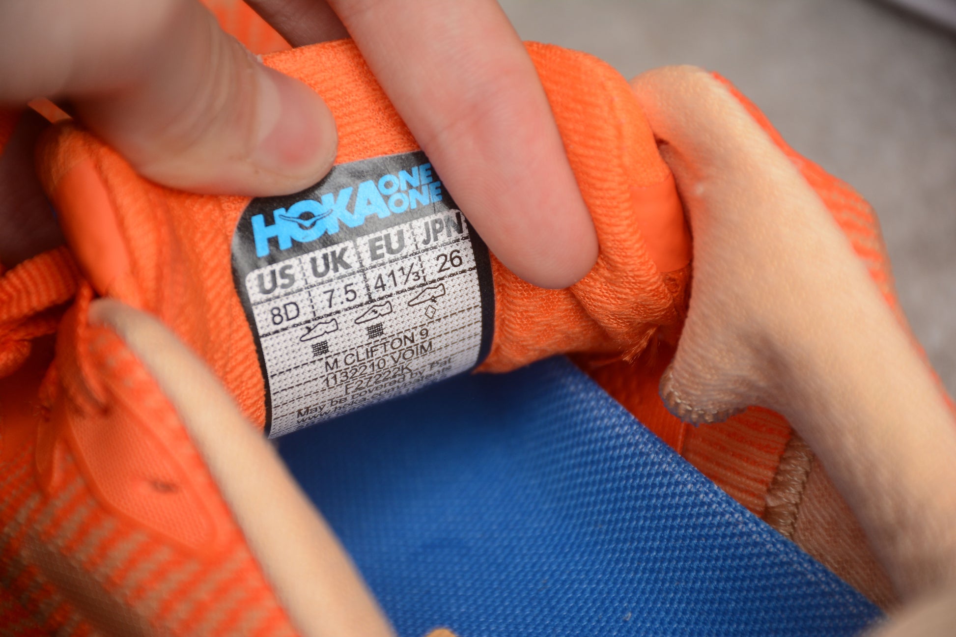 HOKA Clifton 9 in Orange - Best Reps Website 2025