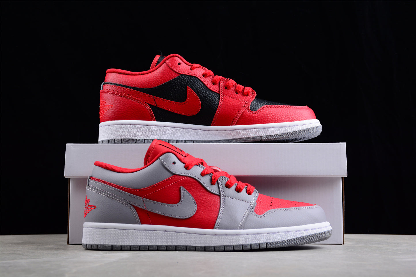 Nike Air Jordan 1 Low SE Gym Red Cement DR0502-600