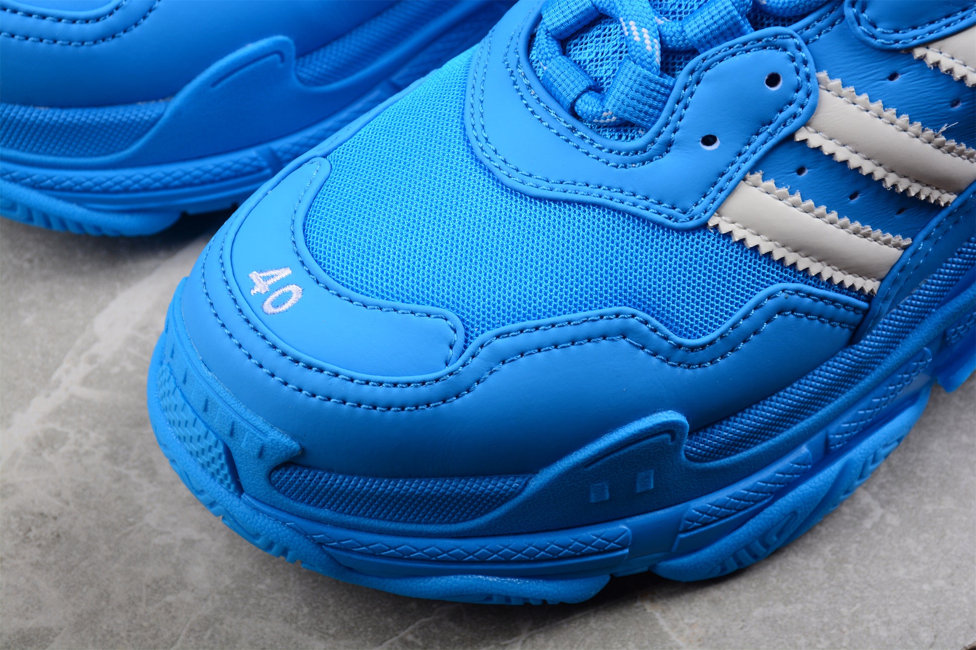 Balenciaga x Adidas Triple S – Blue - Best Reps Website 2025