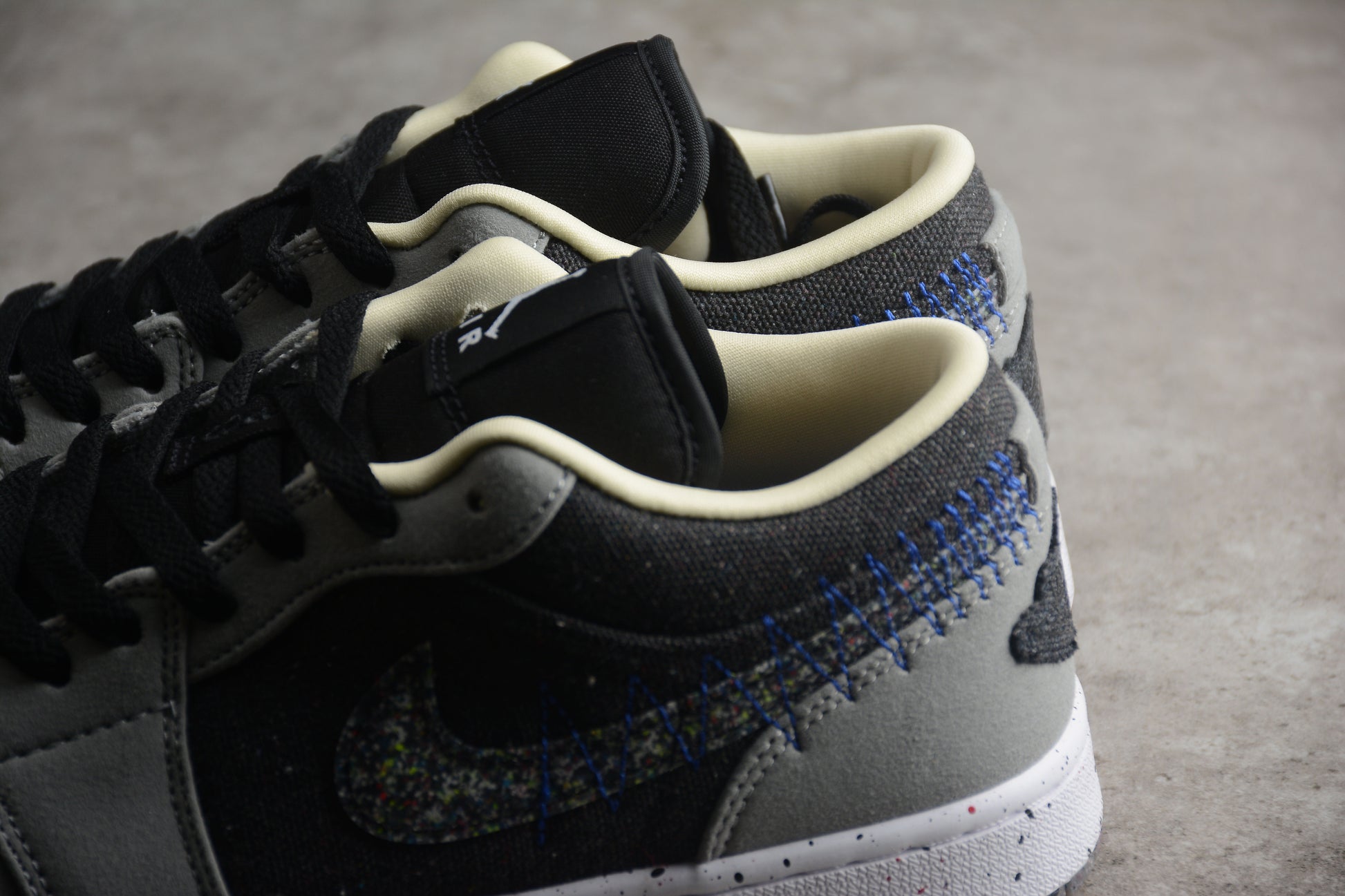Air Jordan 1 Low SE "Crater Black Grey"