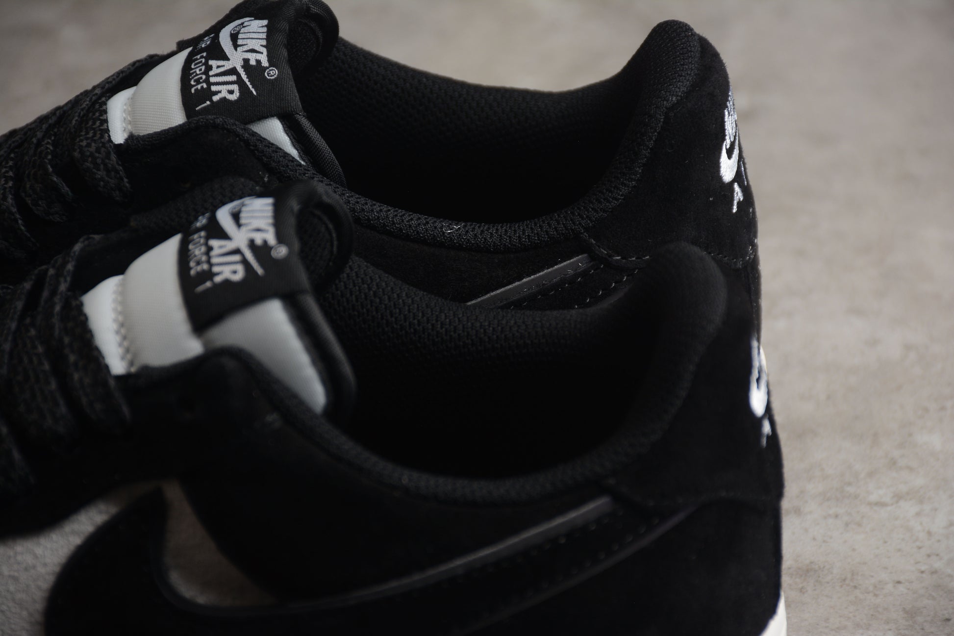 Nike Air Force 1 Low '07 Suede 'Panda' (Black/White)