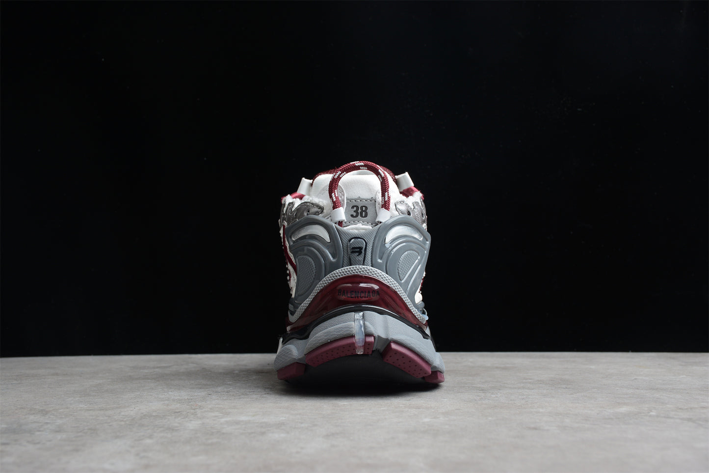Balenciaga Runner Sneaker in Burgundy/Grey - Best Reps Website 2025