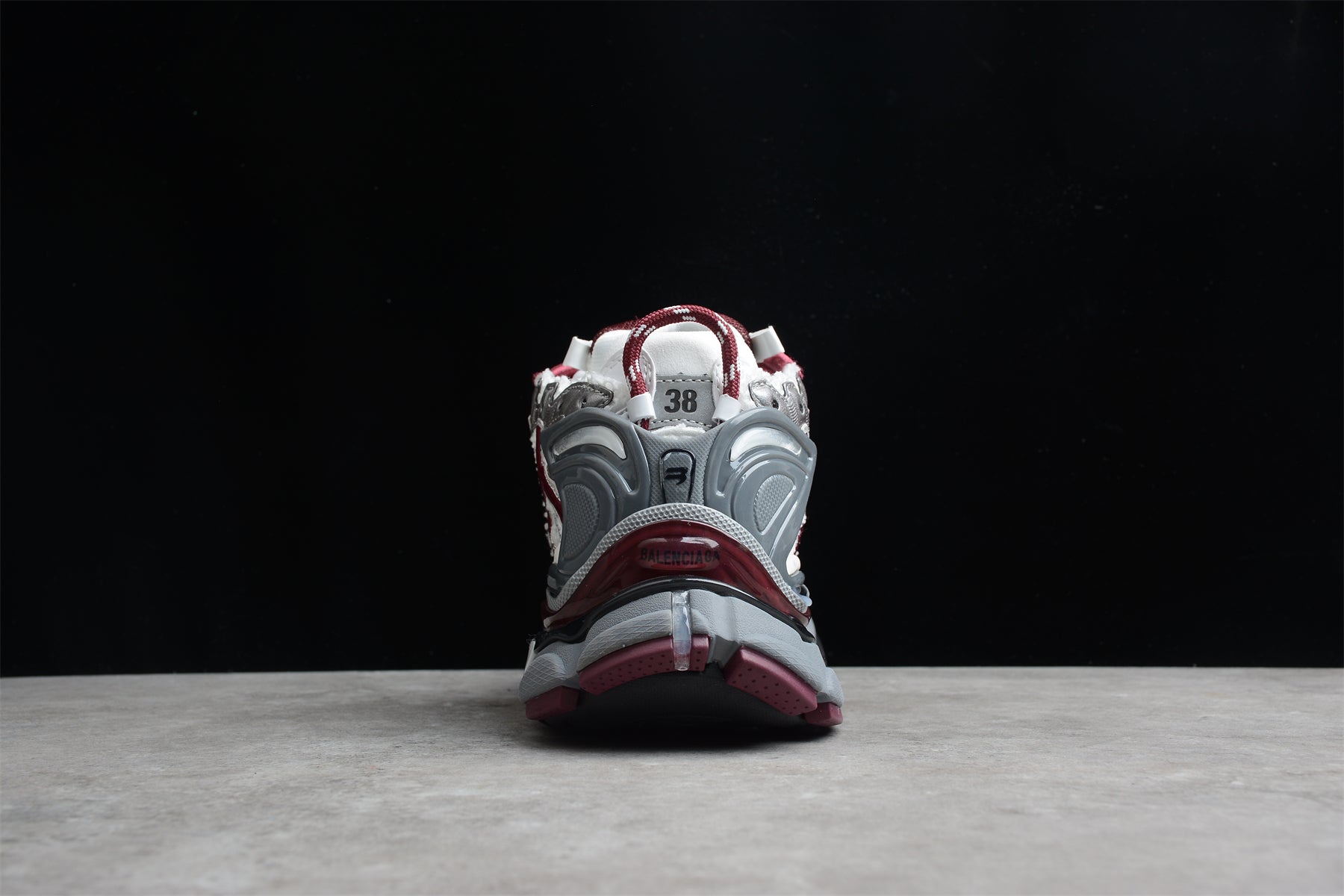 Balenciaga Runner Sneaker in Burgundy/Grey - Best Reps Website 2025