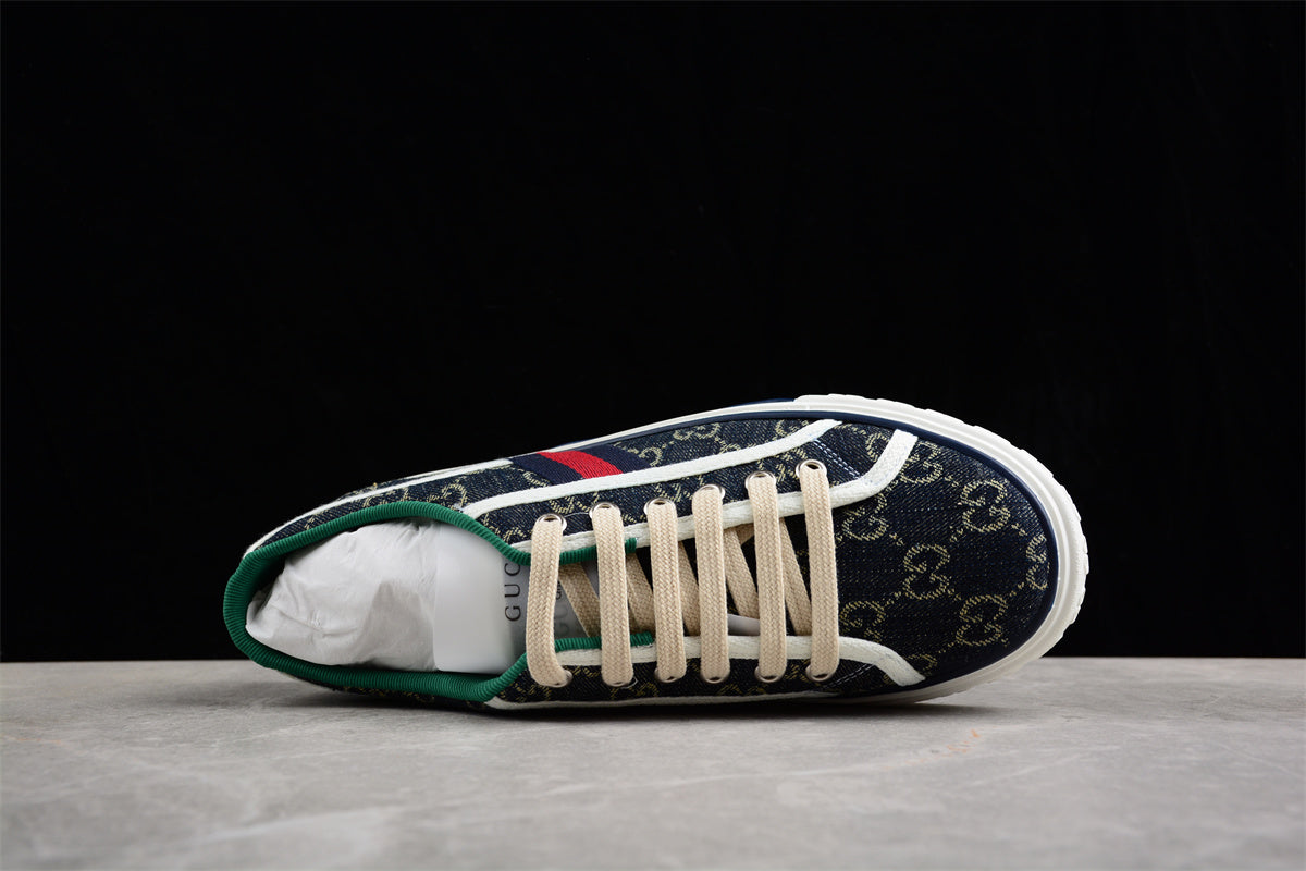 Gucci Tennis 1977 Denim GG Print - Best Reps Website 2025