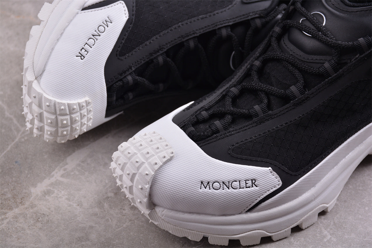 Moncler Trailgrip Lite Low in Black/White - Best Reps Website 2025
