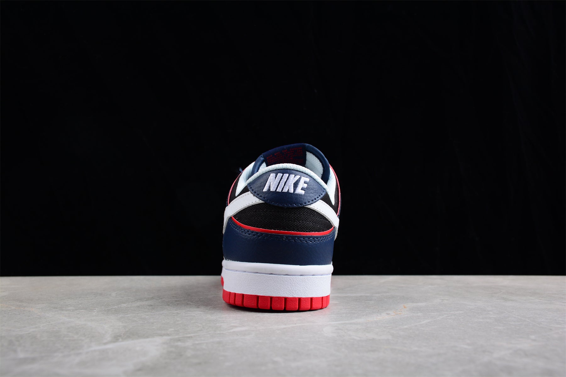 Nike SB Dunk Low "Sail Black Navy Red" - Best Reps Website 2025