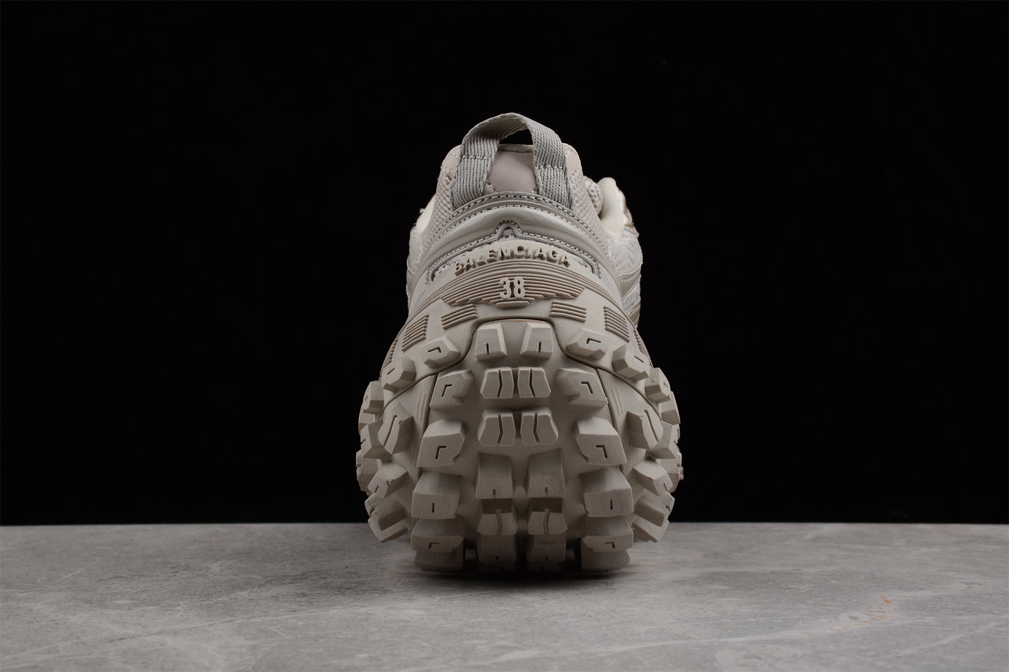 Balenciaga Defender Rubber Platform Sneakers in Beige - Best Reps Website 2025