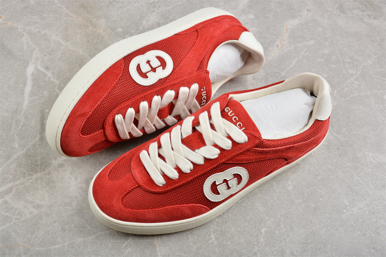 Gucci G74 GG Suede & Fabric Sneakers - Best Reps Website 2025