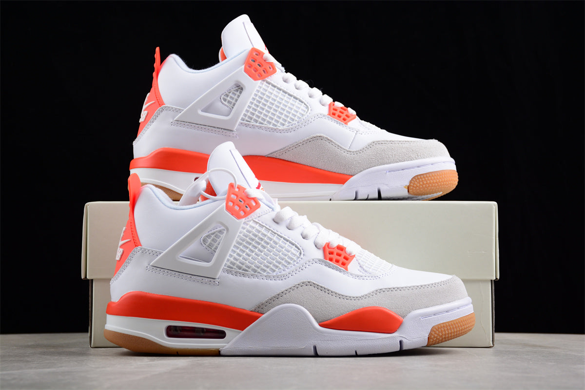 Air Jordan 4 SB "White Orange" - Best Reps Website 2025