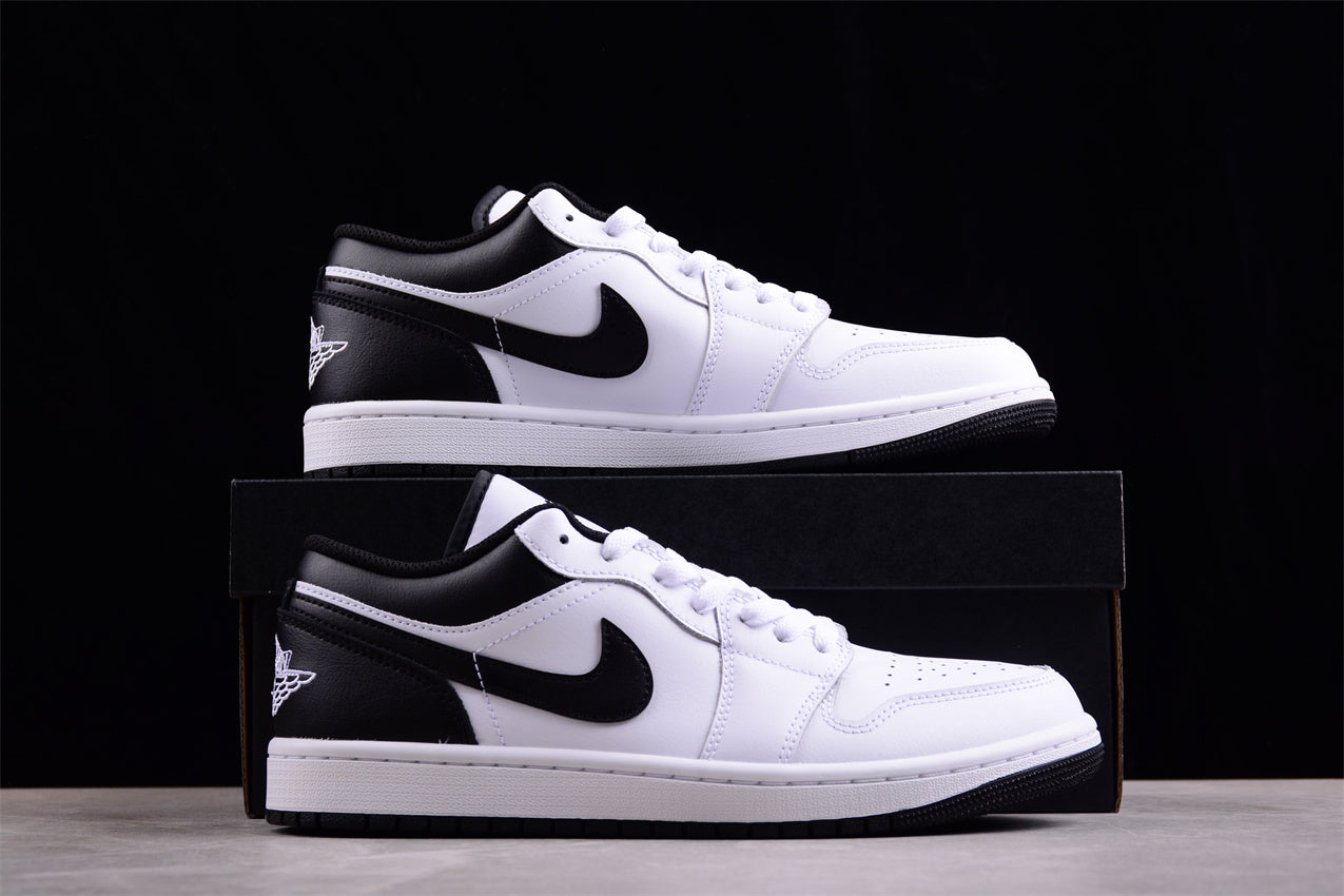 Air Jordan 1 Low "White and Black"