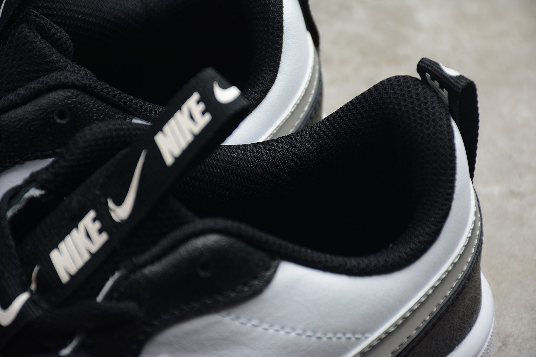 Nike Court Borough Low 2 SE GS "White Metallic Silver"