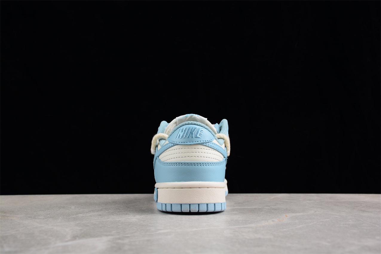 Nike Dunk Low Custom “Baby Blue Cream Rope Lace” - Best Reps Website 2025