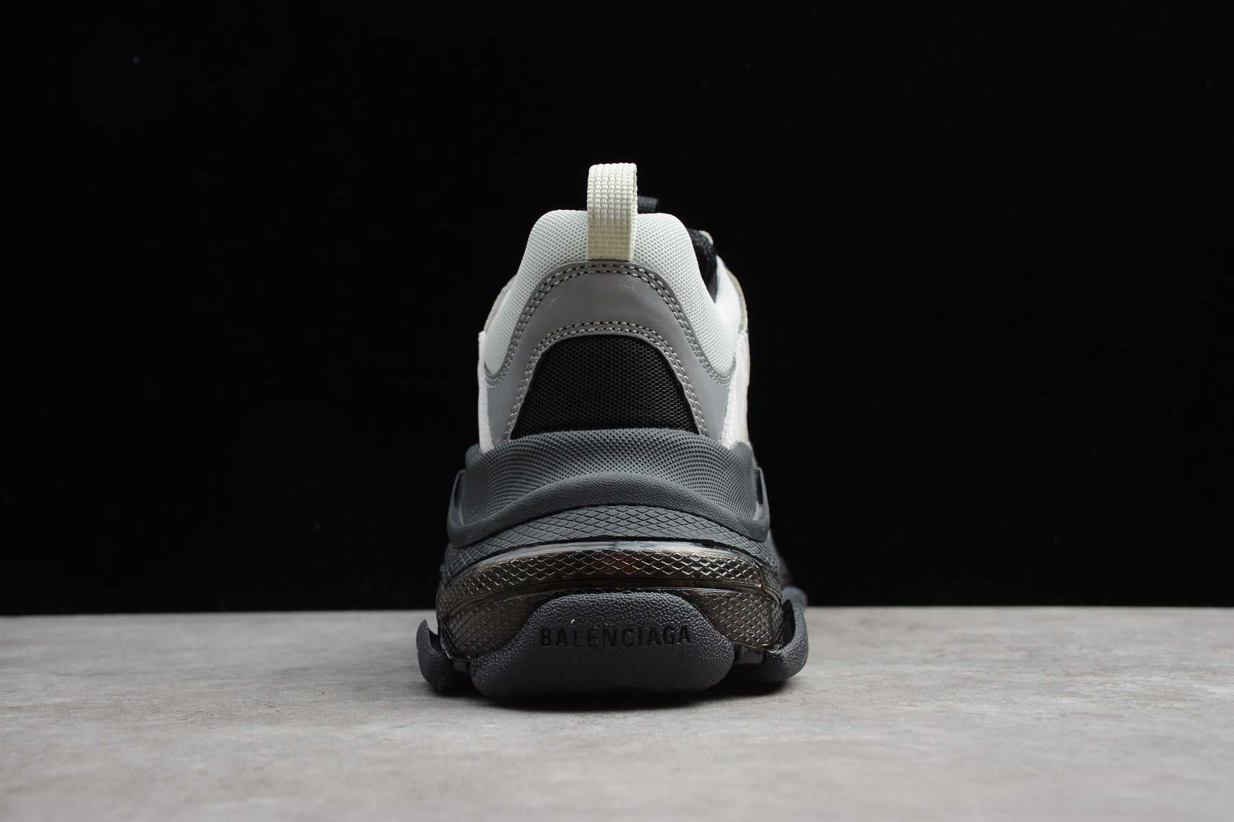 Balenciaga Triple S Clear Sole – Gray/Silver/Black - Best Reps Website 2025