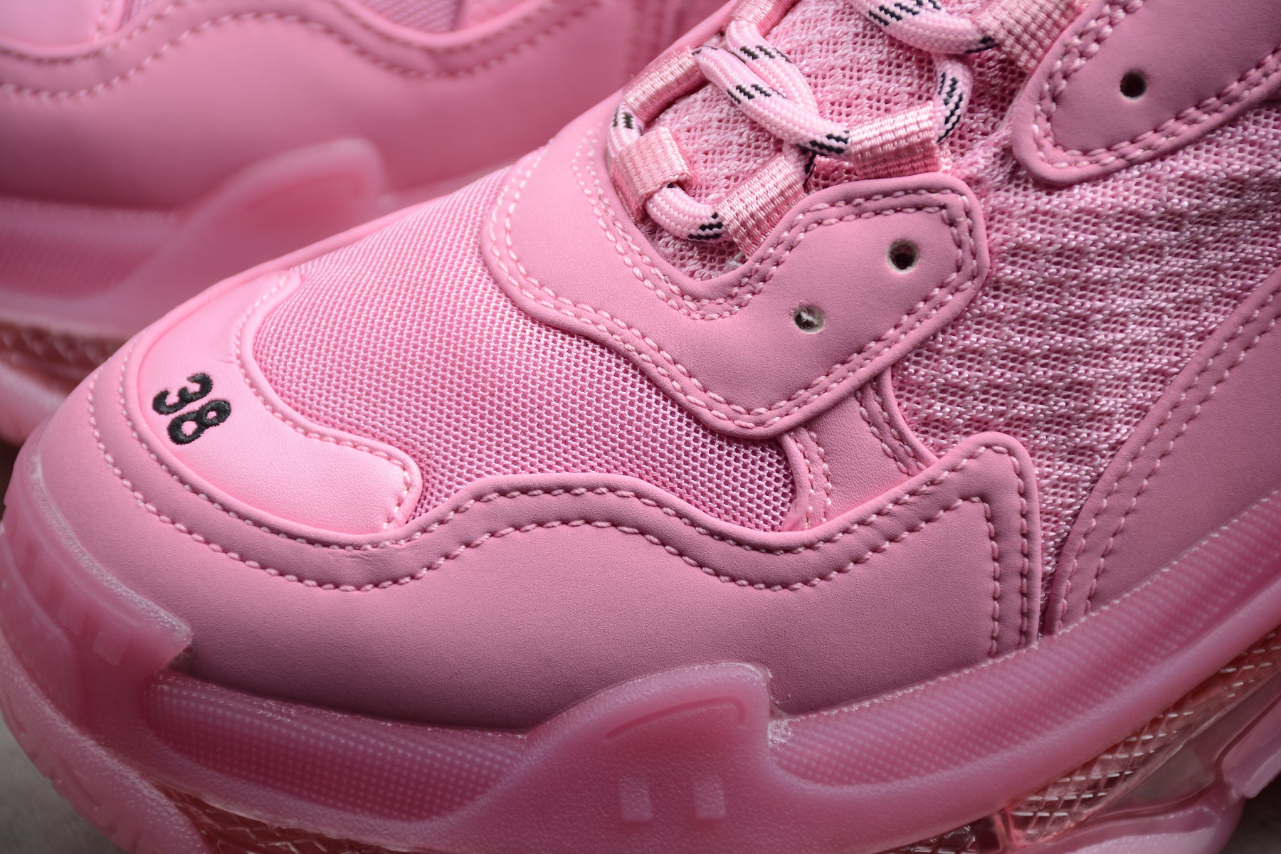 Balenciaga Triple S Clear Sole – Pink (Women's) - Best Reps Website 2025