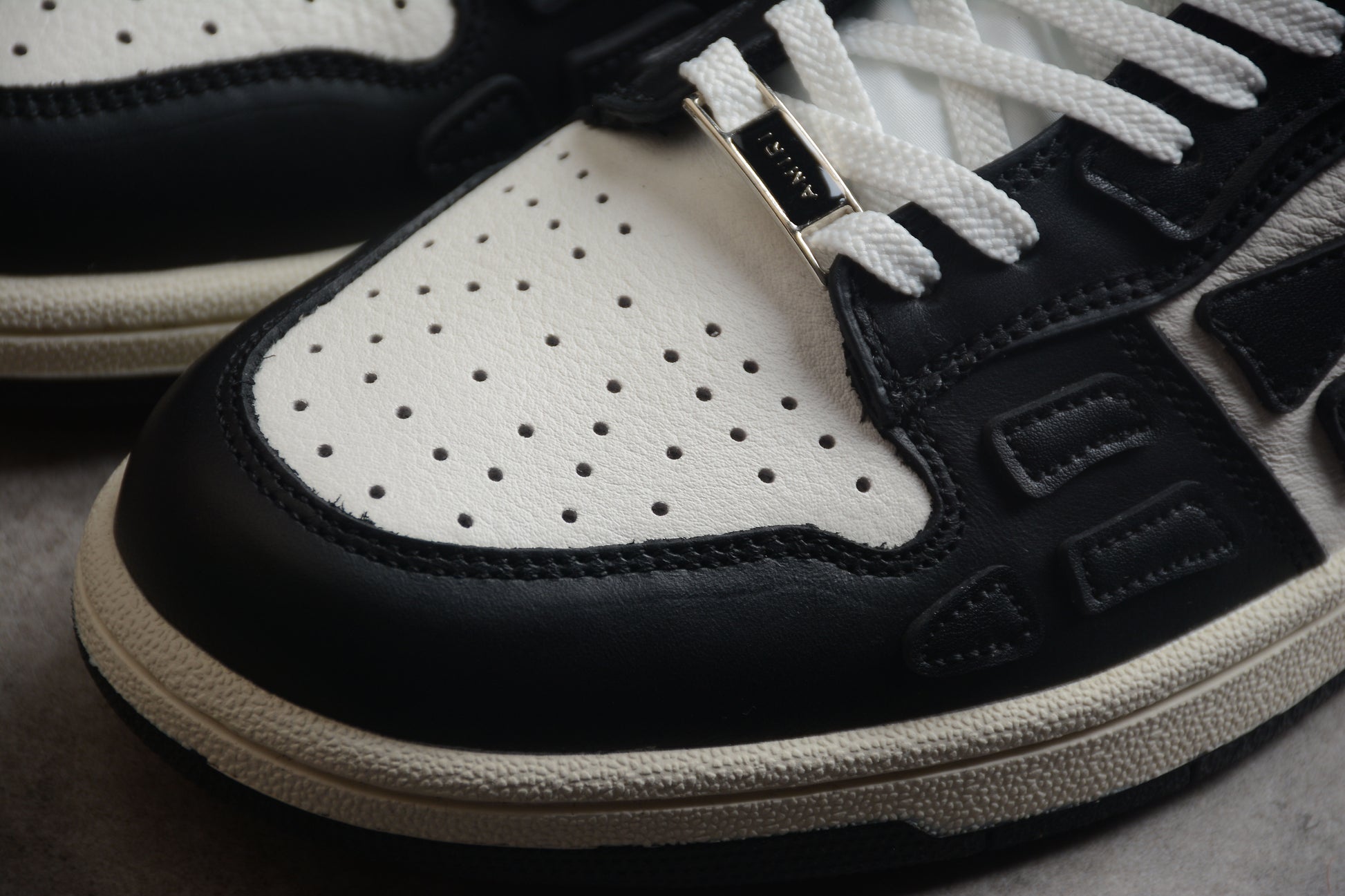 AMIRI Skel Top Low 'Black/White/Black' - Best Reps Website 2025