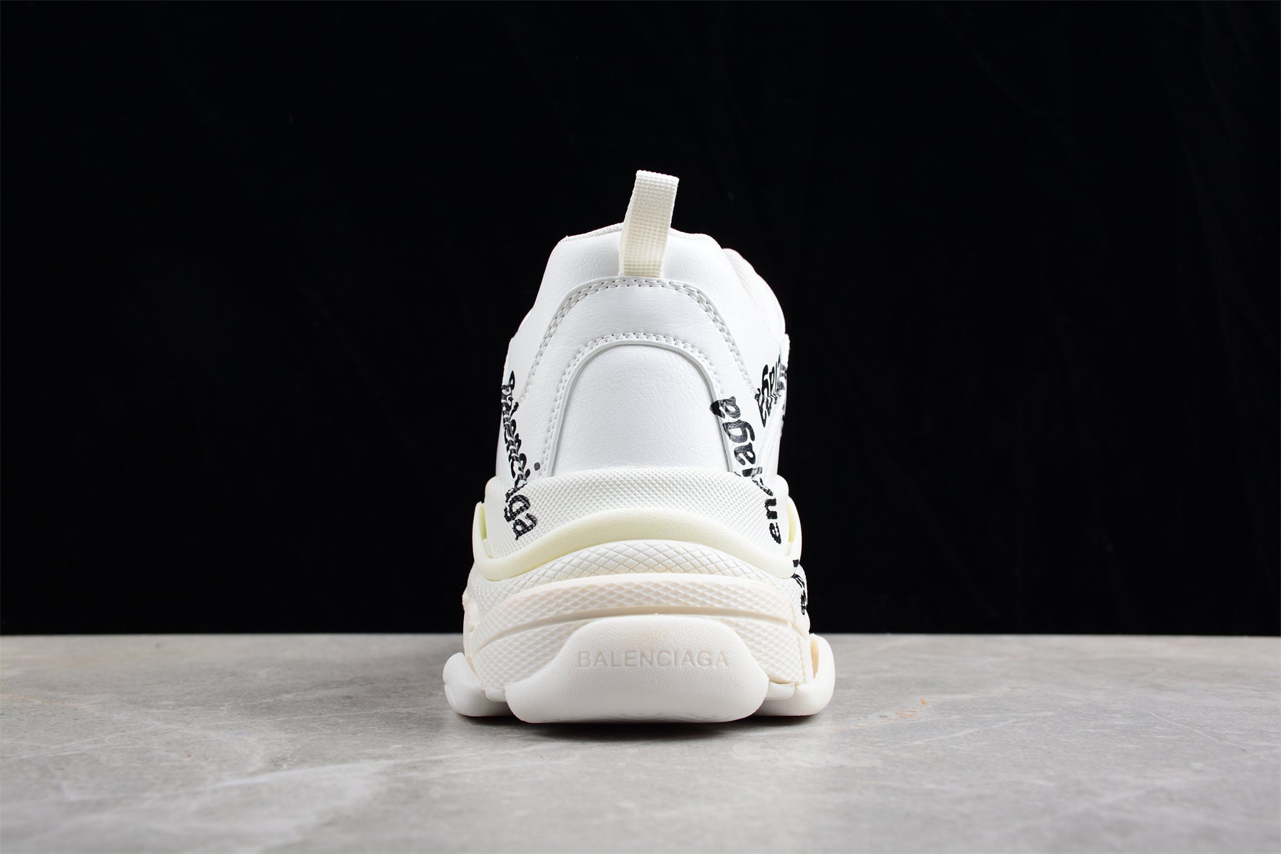 Balenciaga Triple S – Allover Logo White - Best Reps Website 2025