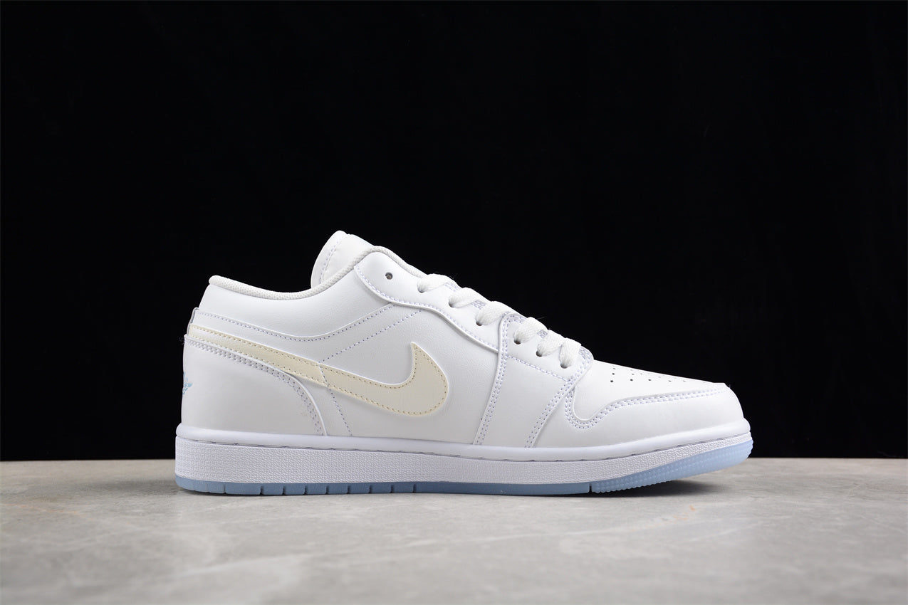 Nike Air Jordan 1 Low Glitter Swoosh Shine