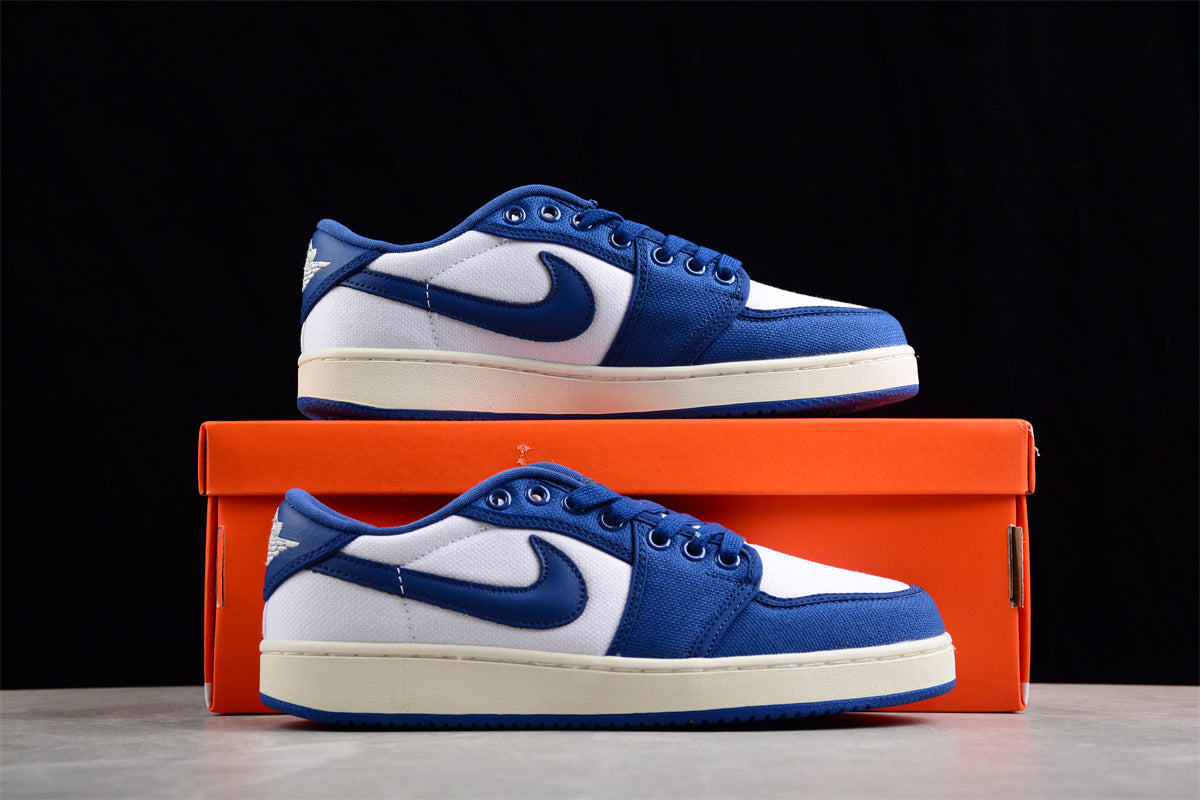 Nike Air Jordan 1 KO Low "Kentucky" Dark Royal Blue White