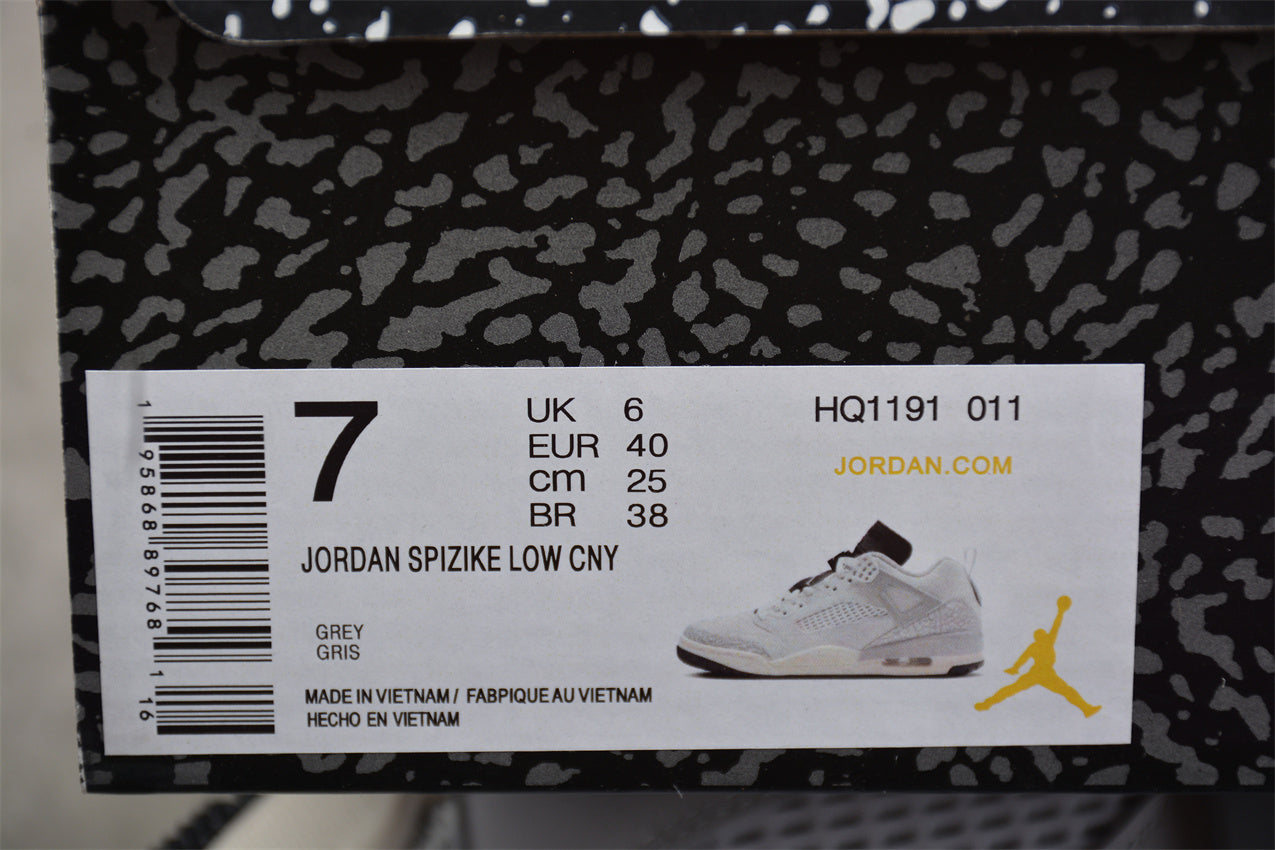 Air Jordan Spizike Low "Grey" - Best Reps Website 2025