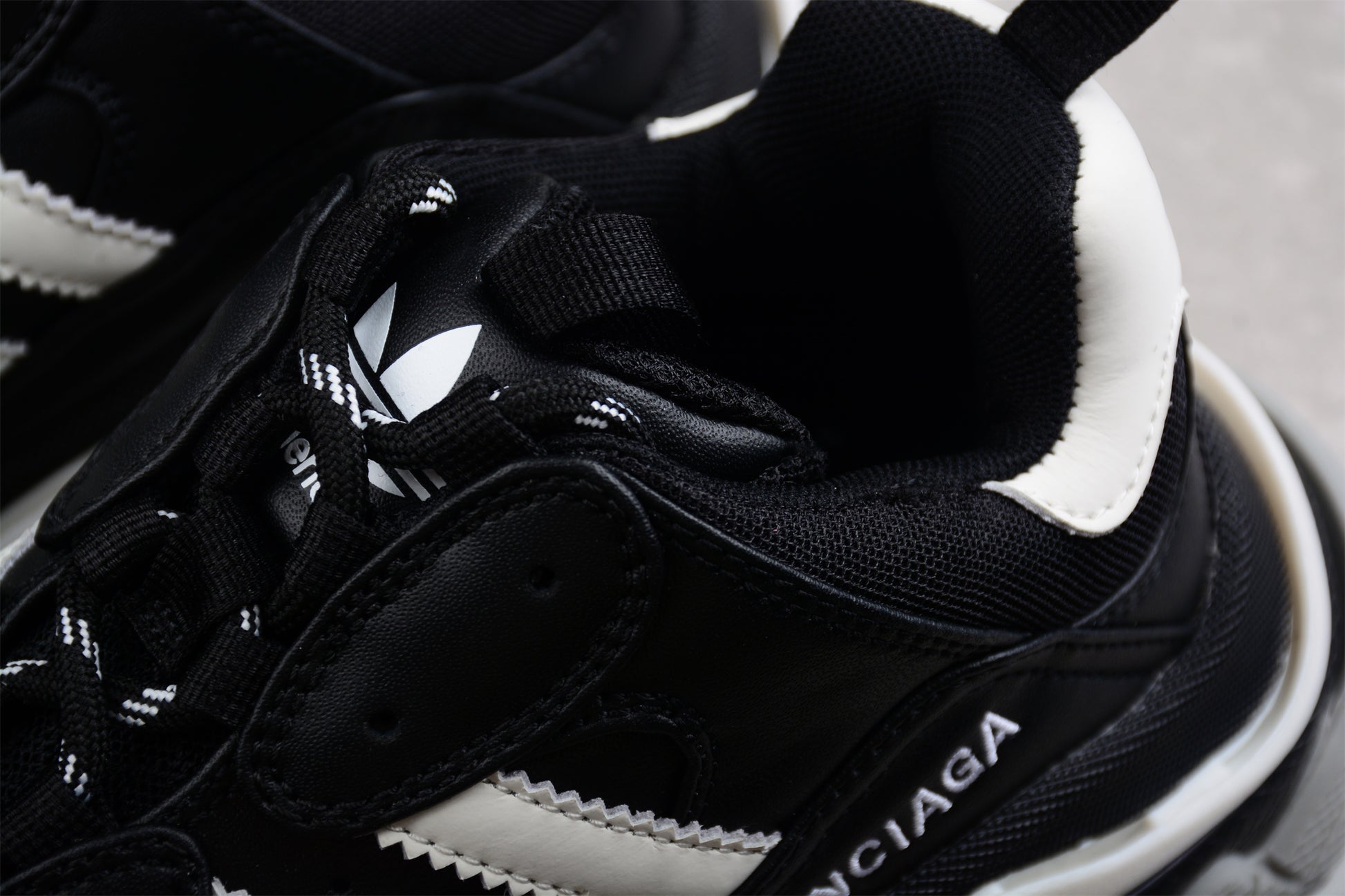 Balenciaga x Adidas Triple S – Black - Best Reps Website 2025