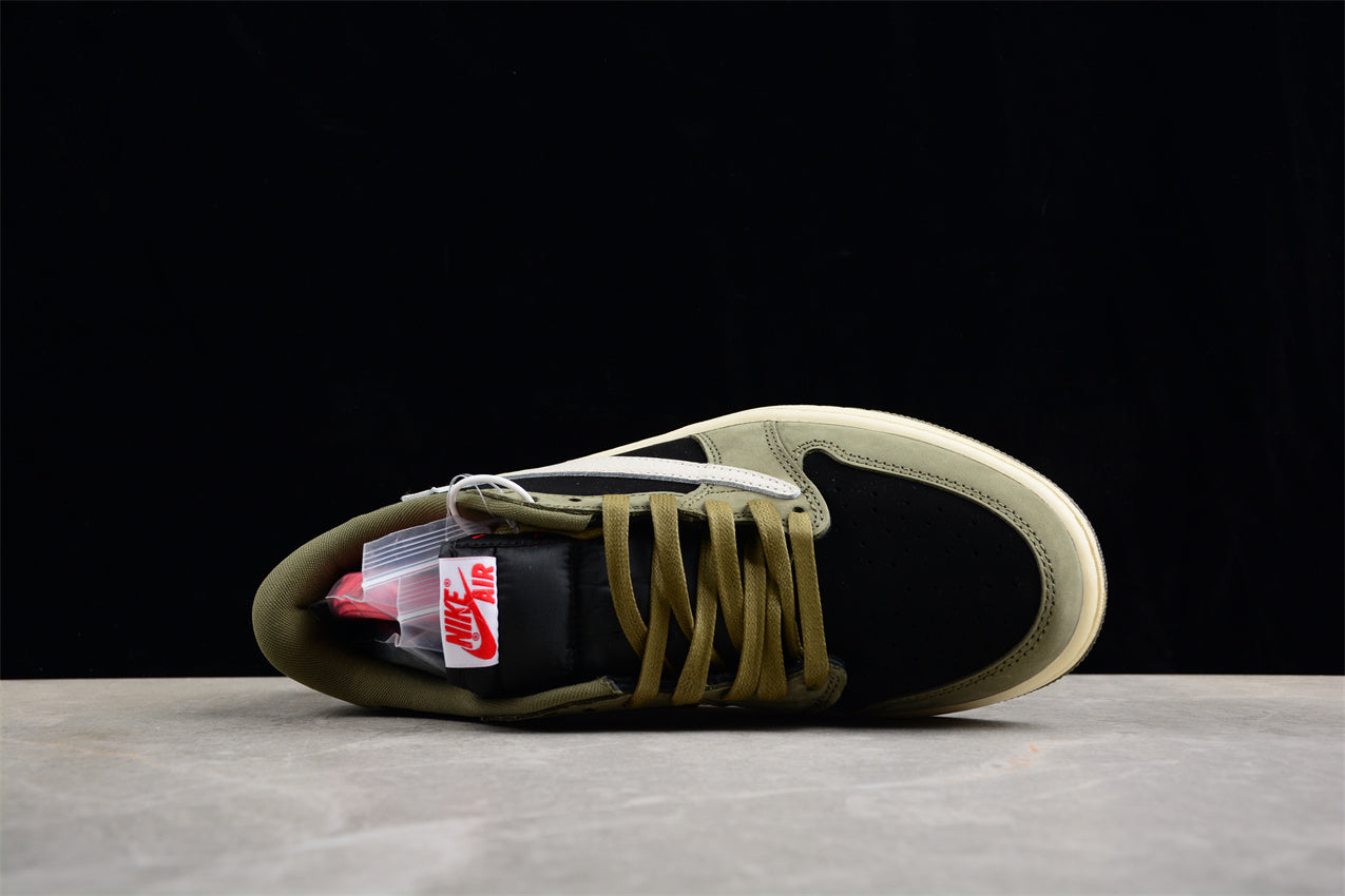 Jordan 1 Low Travis Scott "Dark Olive"