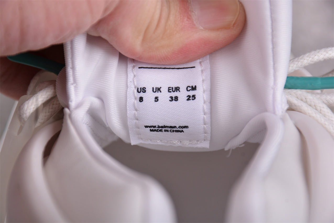Balmain Unicorn Sneakers in Taupe/White/L. Green – Neoprene &amp; Leather - Best Reps Website 2025