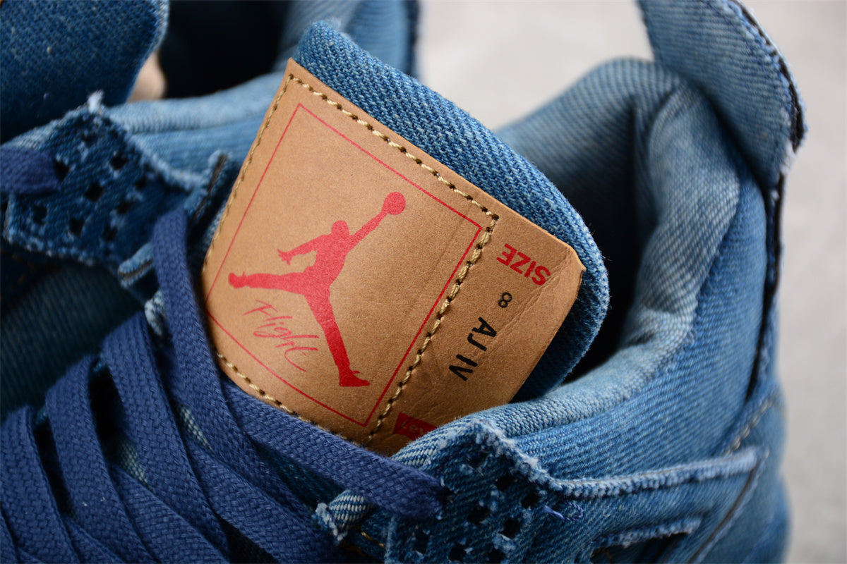 Levi’s x Air Jordan 4 Retro “Denim” - Best Reps Website 2025