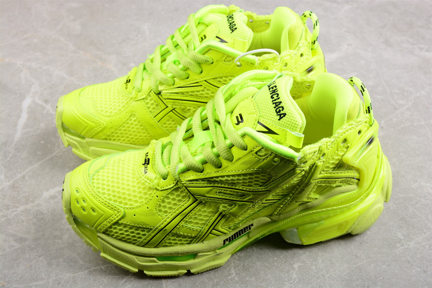 Balenciaga Runner Sneaker – Fluorescent Yellow - Best Reps Website 2025