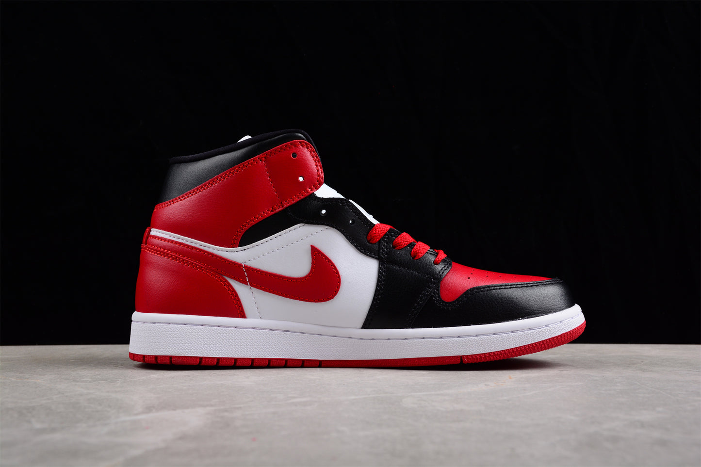 Air Jordan 1 Mid "Alternate Bred Toe" - Best Reps Website 2025