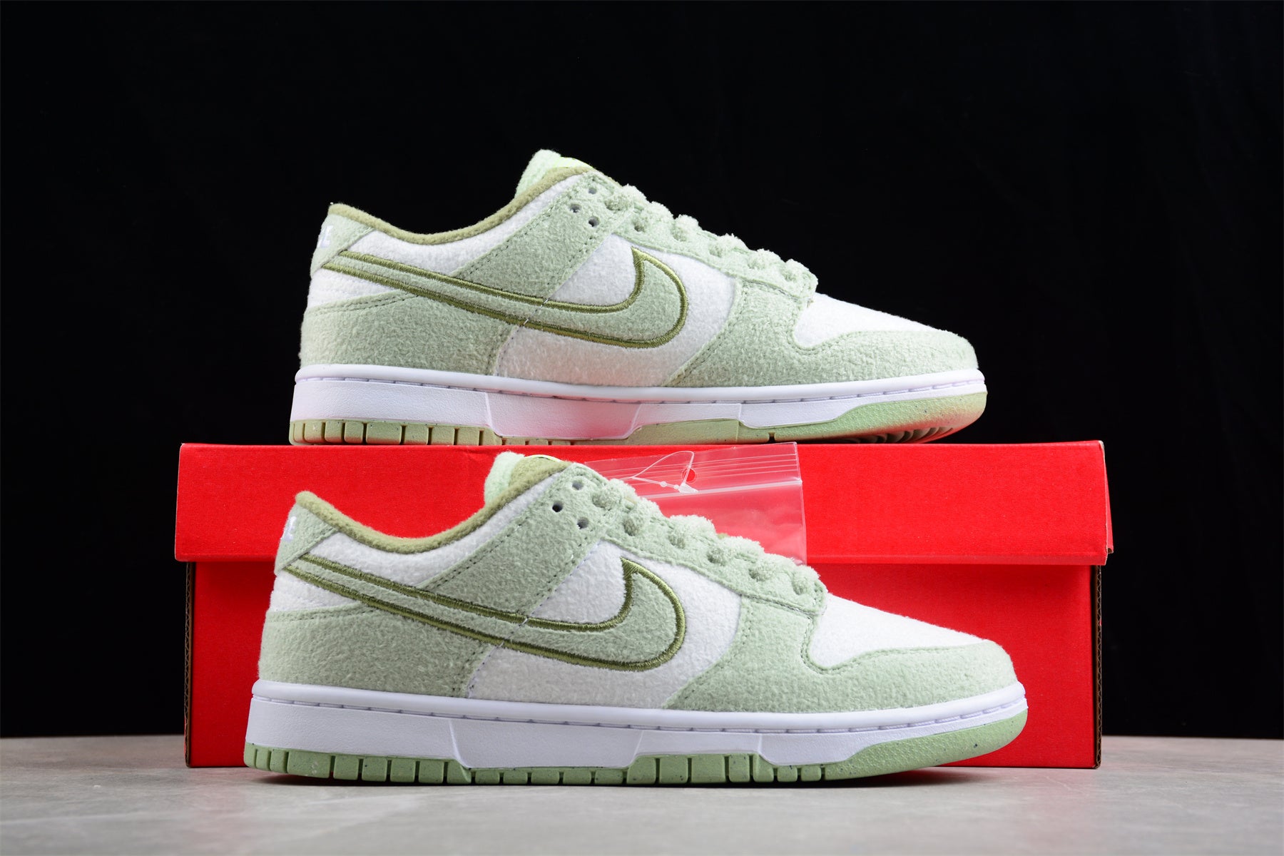 Nike (W) Dunk Low SE "Fleece Pack Honeydew" - Best Reps Website 2025