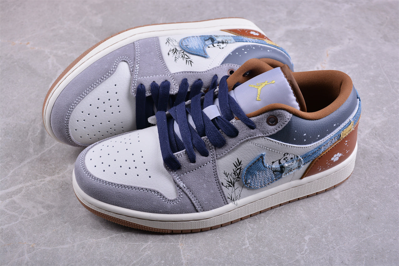 Air Jordan 1 Low SE "Phantom Repaired Denim"