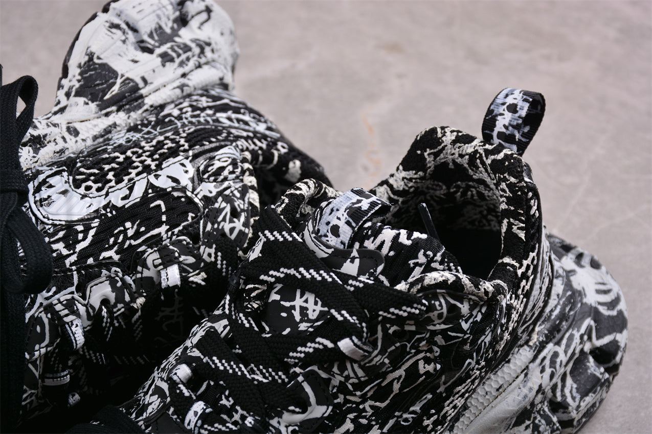 Balenciaga 3XL Sneaker 'Luminous Black Graffiti' - Best Reps Website 2025