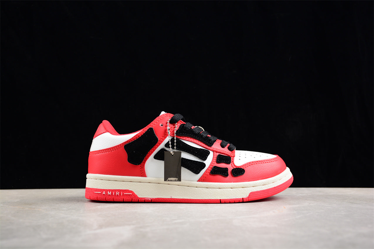  AMIRI Skel Top Low 'White Red' -Switchreps