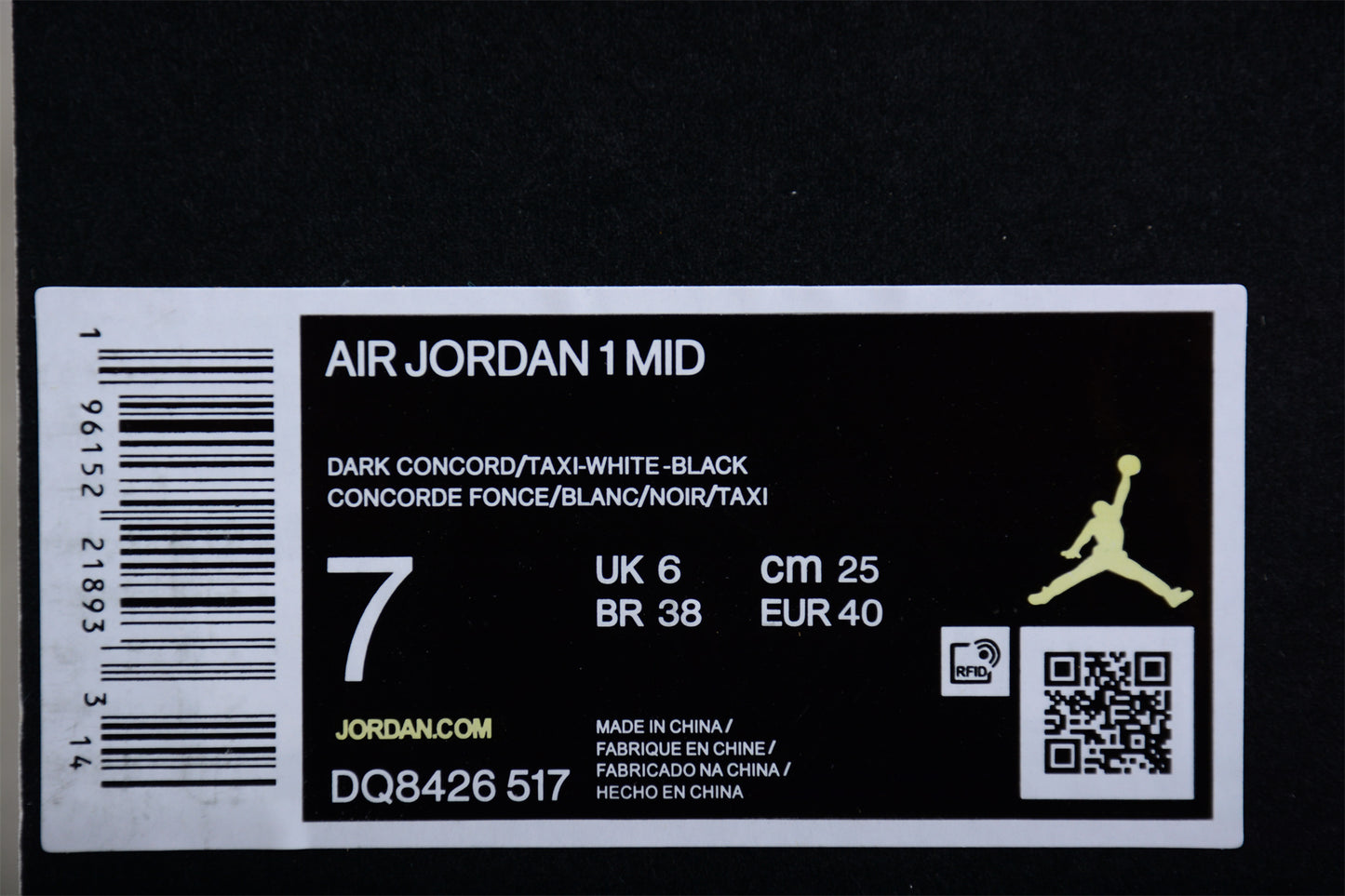 Air Jordan 1 Mid "Lakers"